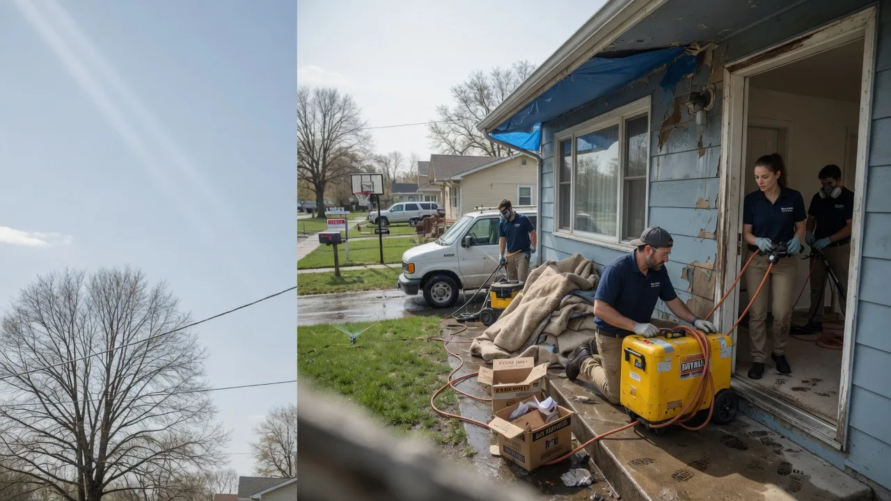 Basement Flood Cleanup in Three Rivers, TX near me